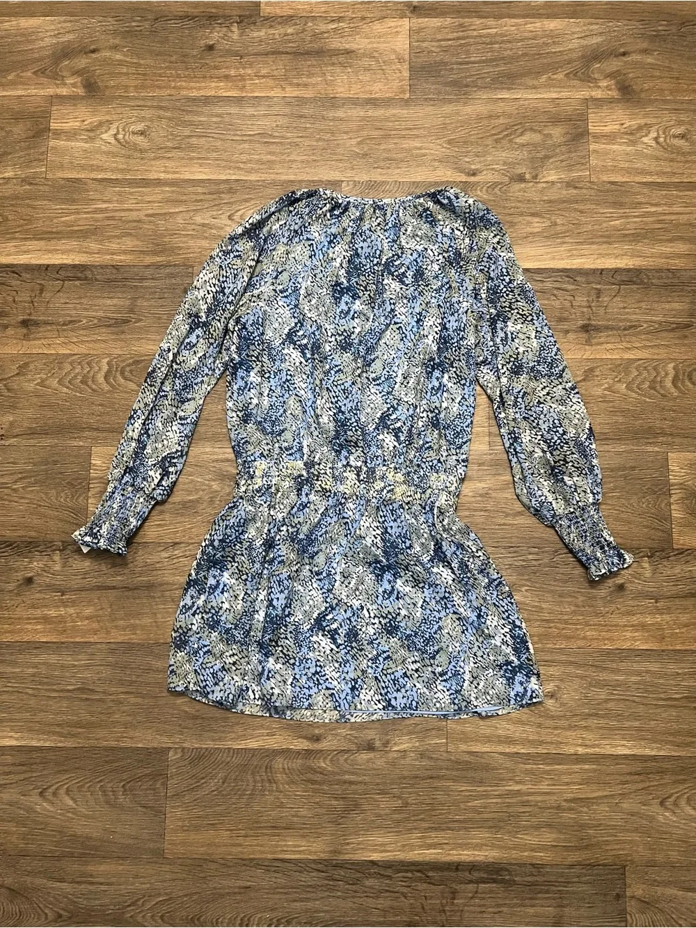 Ramy Brook Brinley Dress Blue Size Large